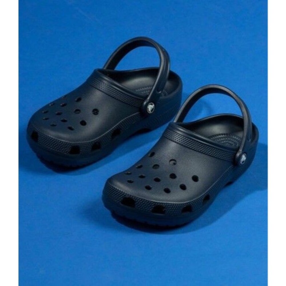 🐊Crocs Mens Size 11 Black Classic Light Slingback Iconic Comfort Clogs NWOB